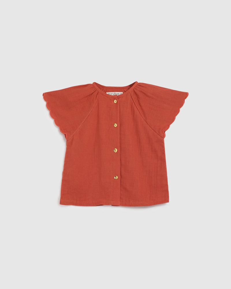 Alex & Ant - Emmi Top Flame Red