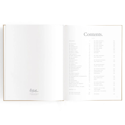 Fox & Fallow Baby Book- Buttermilk