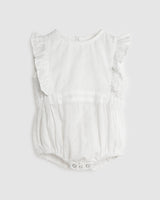 Alex & Ant - White Primrose Playsuit