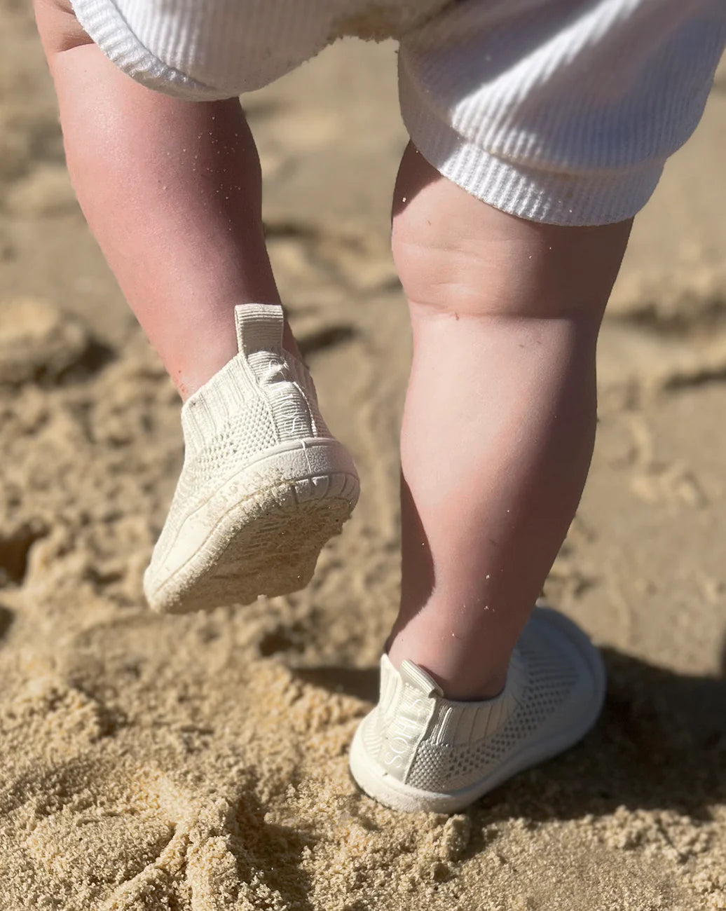 Little Sohls- S-Series Slip On Shoe-Ivory Dune