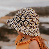 Bedhead Hats - Ponytail Swim Bucket Beach Hat - Daisy