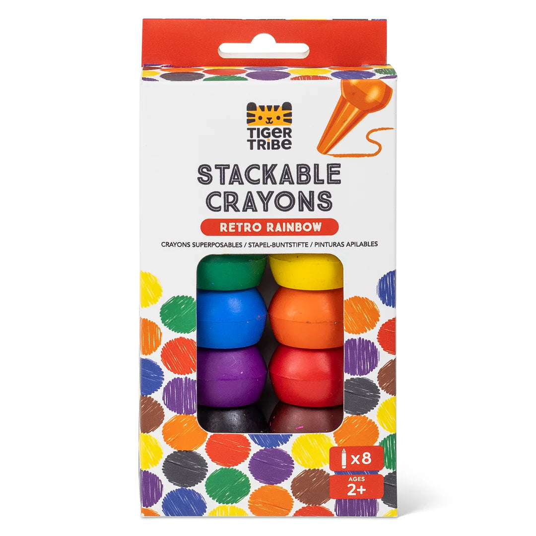 Tiger Tribe - Stackable Crayons- Retro
