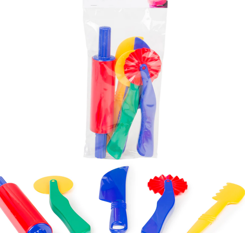 Play Dough Accessories- 5 Pack