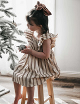Bencer & Hazelnut Christmas- Candy Cane Dress*PRE-ORDER*