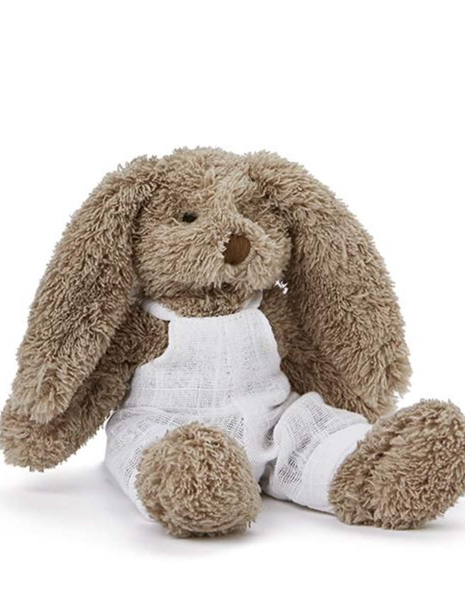 Nana Huchy- White Romper Baby Honey Bunny Boy