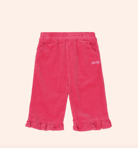 Hux Baby- Pink Cord Hem Pant