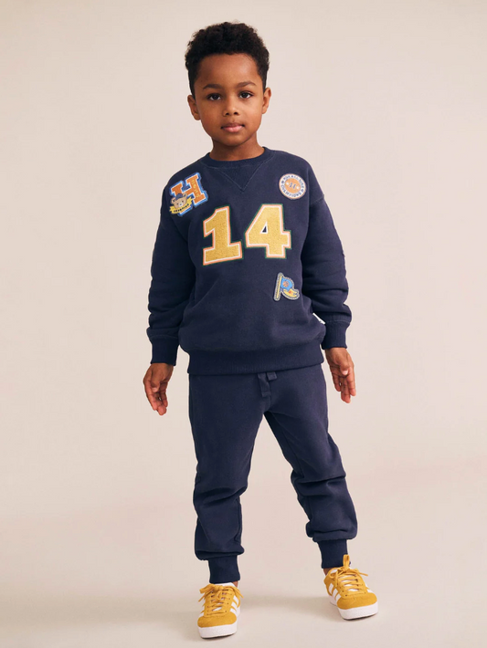 Hux Baby- Navy Hux Trackpant