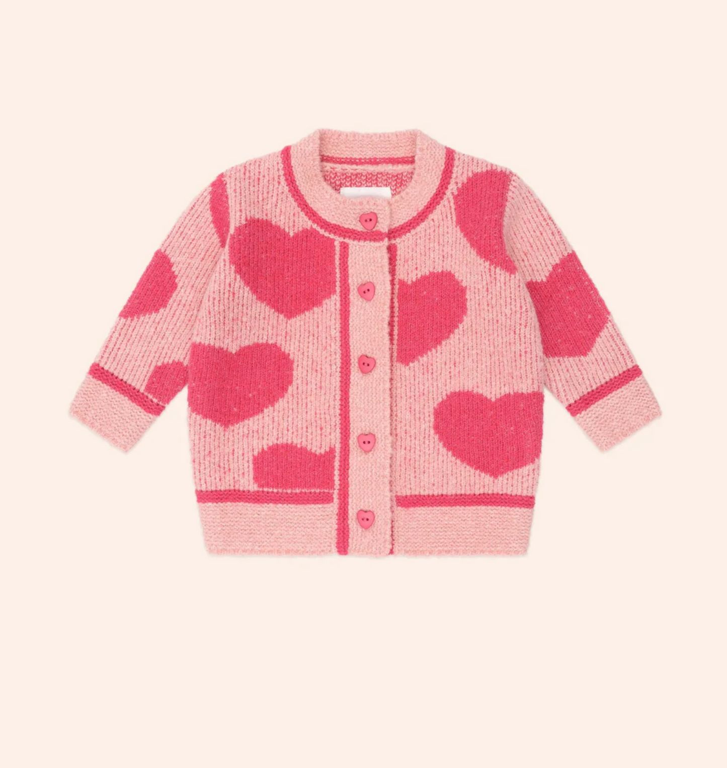 Hux Baby- Heart Tipped Cardi