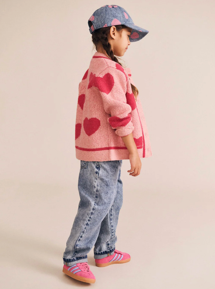 Hux Baby- Heart Tipped Cardi