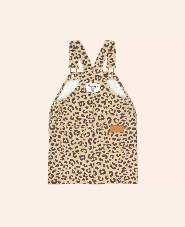 Hux Baby- Very Cherry Leopard Print Dress