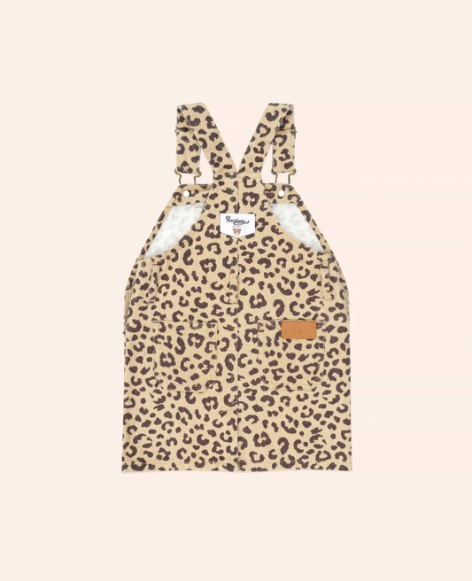 Hux Baby- Very Cherry Leopard Print Dress