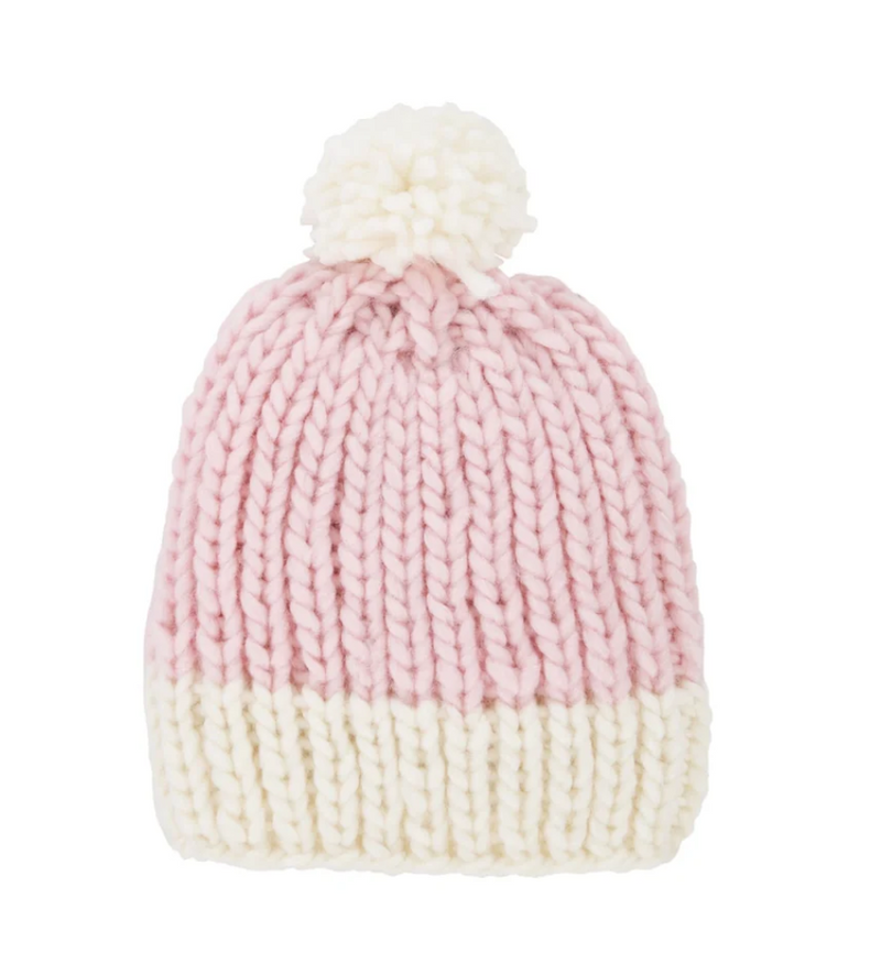 Acorn Kids- Traveller Chunky Beanie- Pink