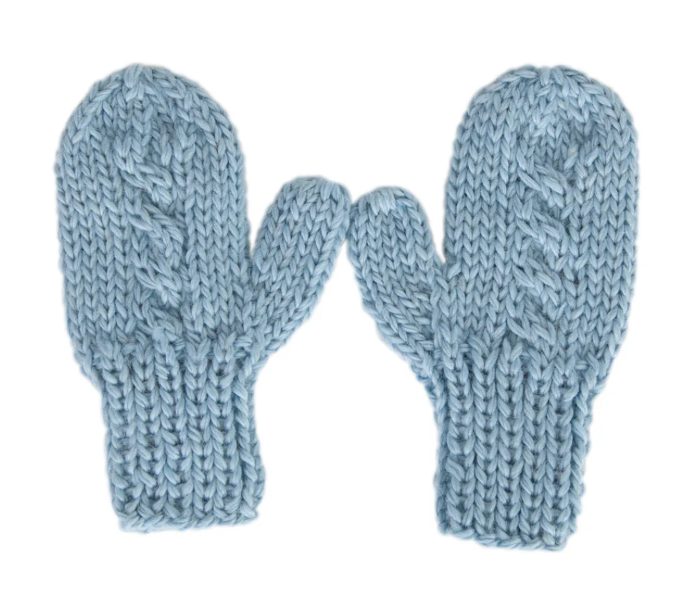 Acorn Kids- Free Spirit Mittens- Blue