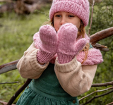 Acorn Kids- Free Spirit Mittens- Pink