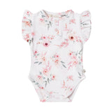 Snuggle Hunny Kids - Camille Ruffle Short Sleeve Bodysuit