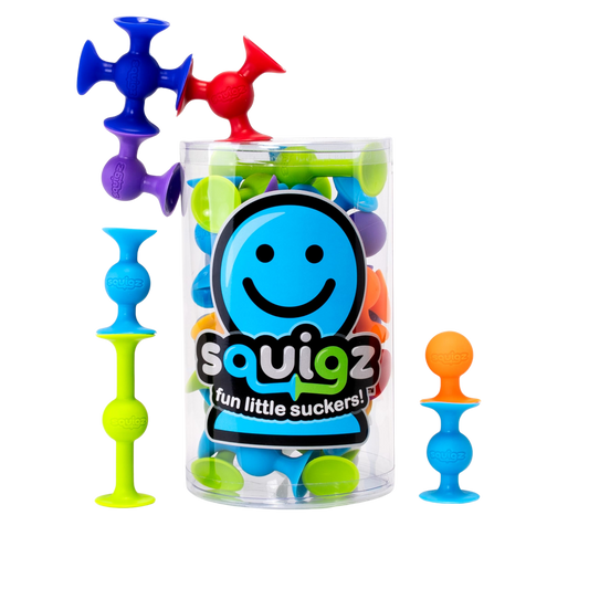 Fat Brain Toys Squigz Starter Set | Award-Winning Construction Toy