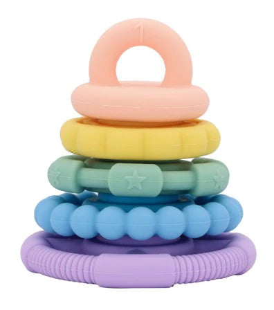 Jellystone- Rainbow Stacking Teether- Gelato