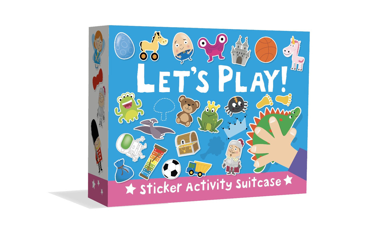 Sticker Activity Suitcase - Lets Play