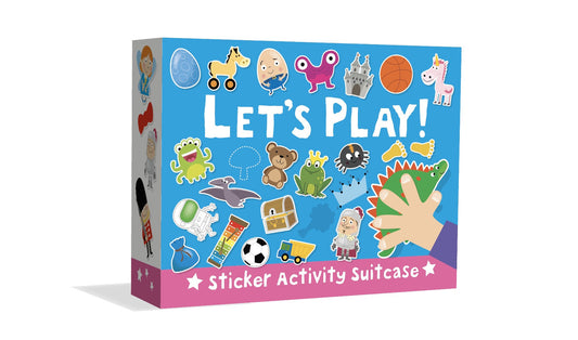 Sticker Activity Suitcase - Lets Play