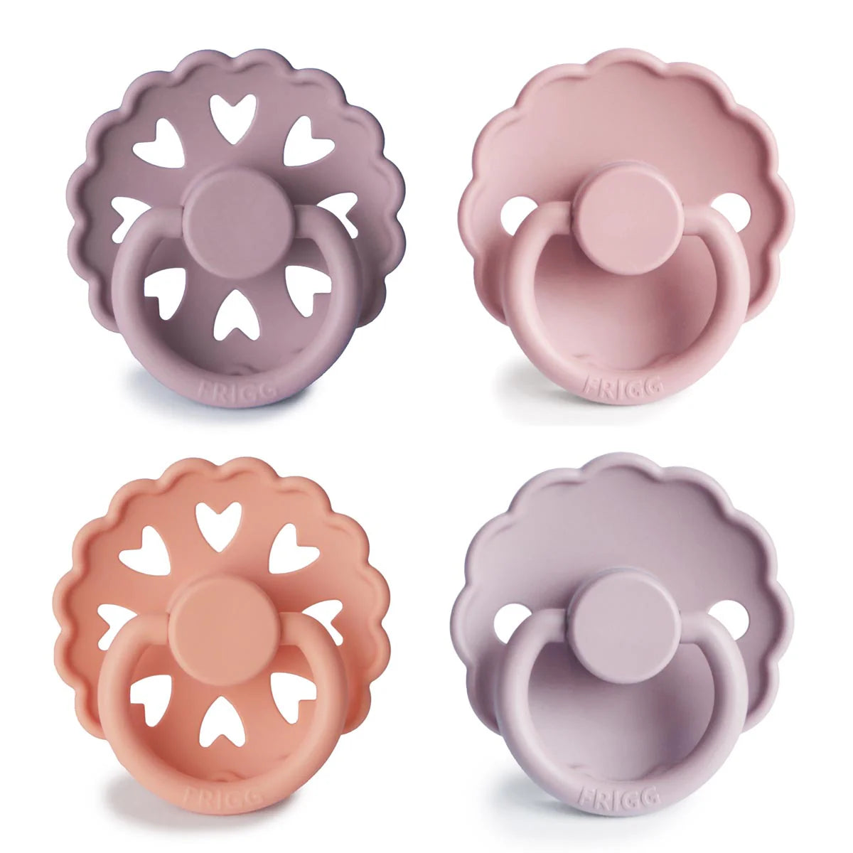 Frigg - Sunset Bliss Multi Pacifier 4 Pack Silicone