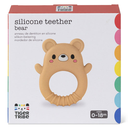 Tiger Tribe - Silicone Teether - Bear