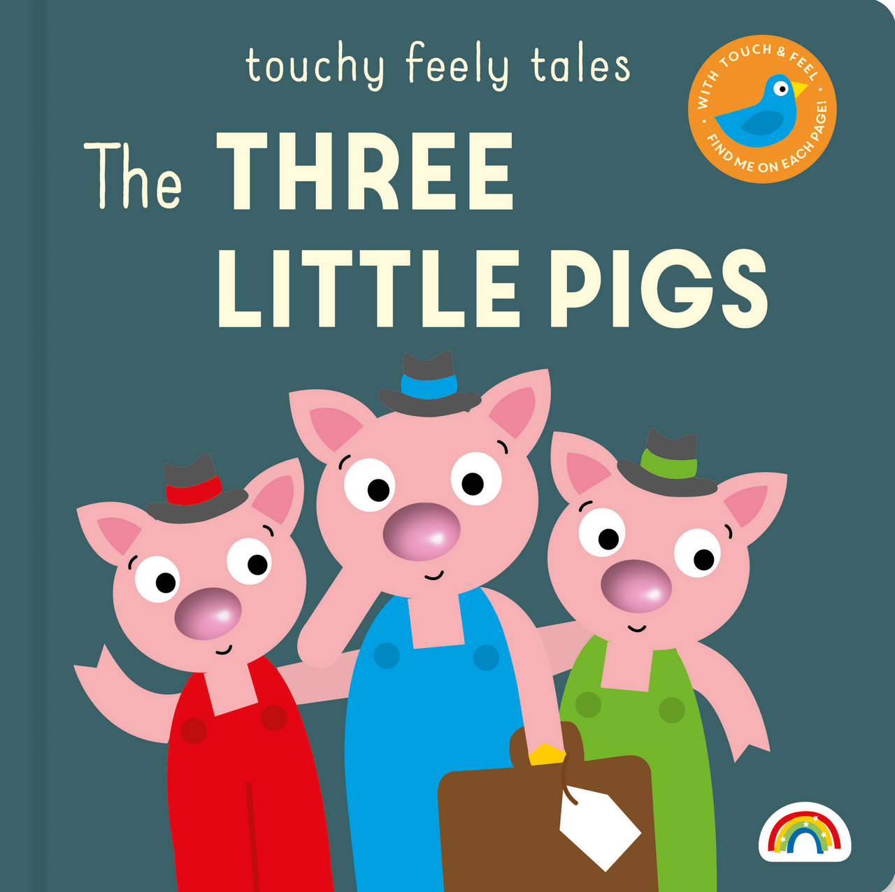 Mishmashed- Three Little Pigs- Touchy Feely Tales Book