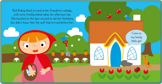 Mishmashed- Little Red Riding Hood- Touchy Feely Tales Book