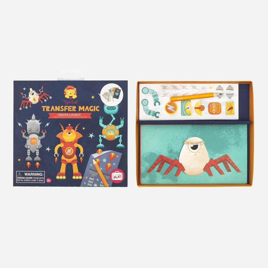 Tiger Tribe - Transfer Magic - Create a Robot