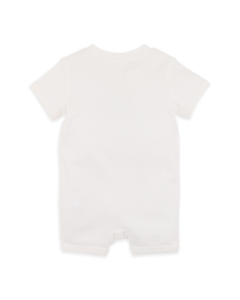 Bebe - Billie Lion Organic Short Sleeve Zipsuit
