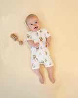 Bebe - Australiana Organic Short Sleeve Zipsuit
