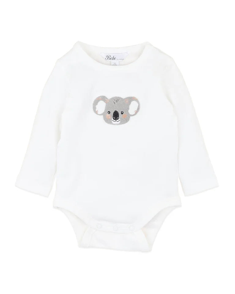Bebe - Charlie Koala L/S Bodysuit