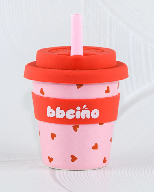 BBCino- Sweetheart Babycino Cup & Straw 120mL