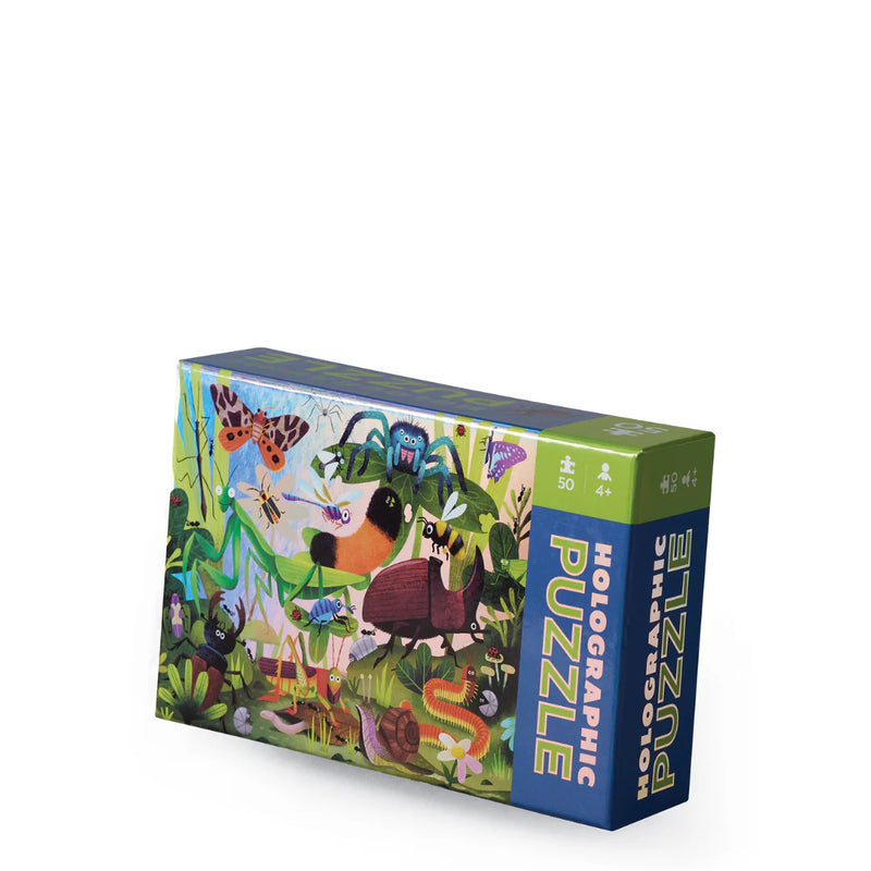 Crocodile Creek- Backyard Bugs-50 Piece Puzzle