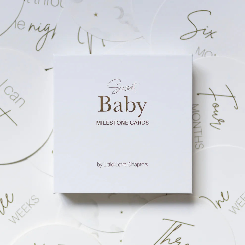 Little Love Chapters - Sweet Baby Milestone Cards