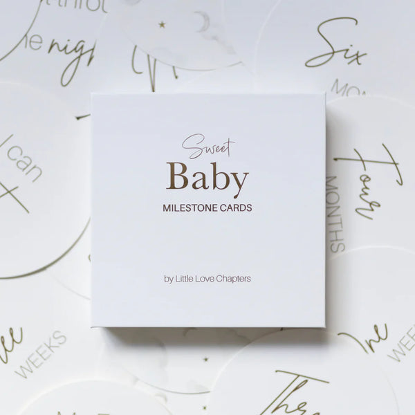 Little Love Chapters - Sweet Baby Milestone Cards