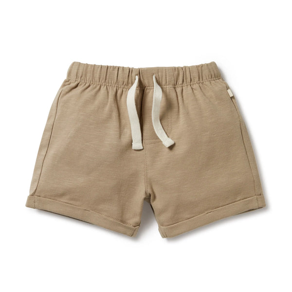 Wilson & Frenchy- Driftwood Cotton Shorts