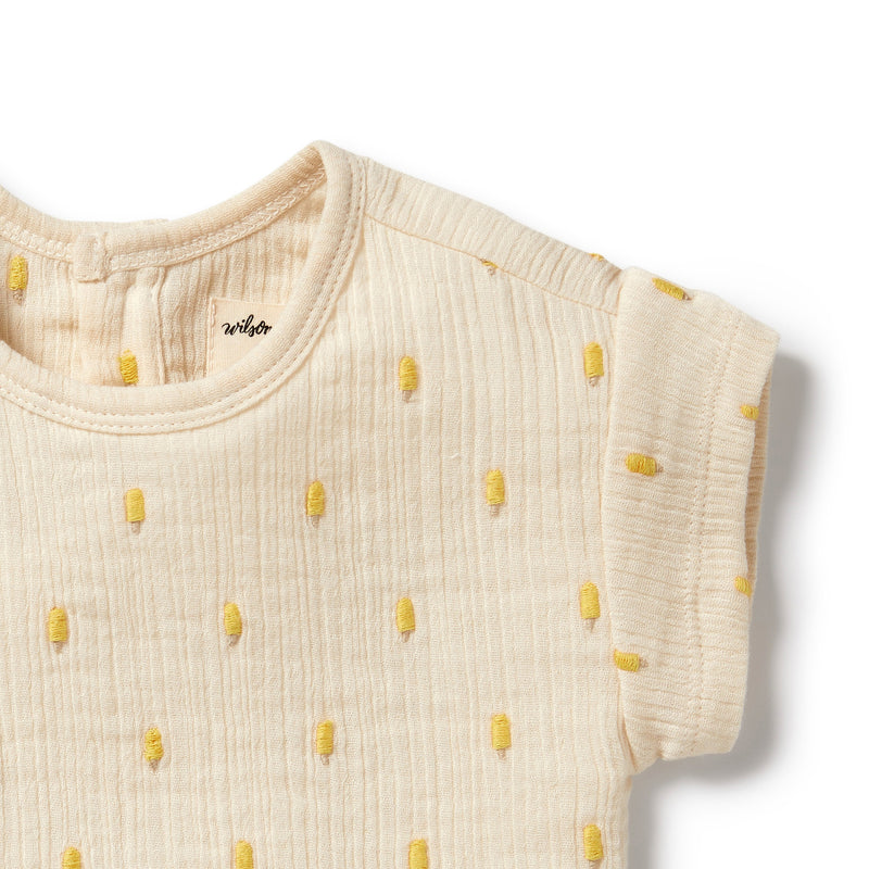 Wilson & Frenchy - Ice Pops Organic Crinkle Tee