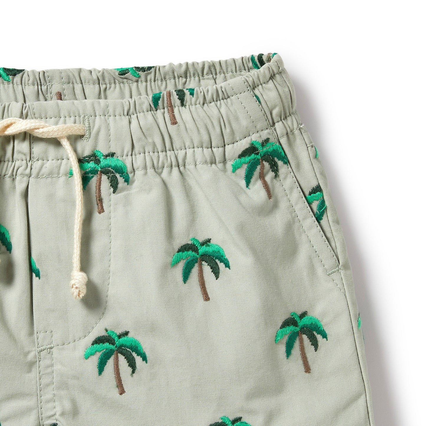 Wilson & Frenchy - Forest Palm Swim Board Short