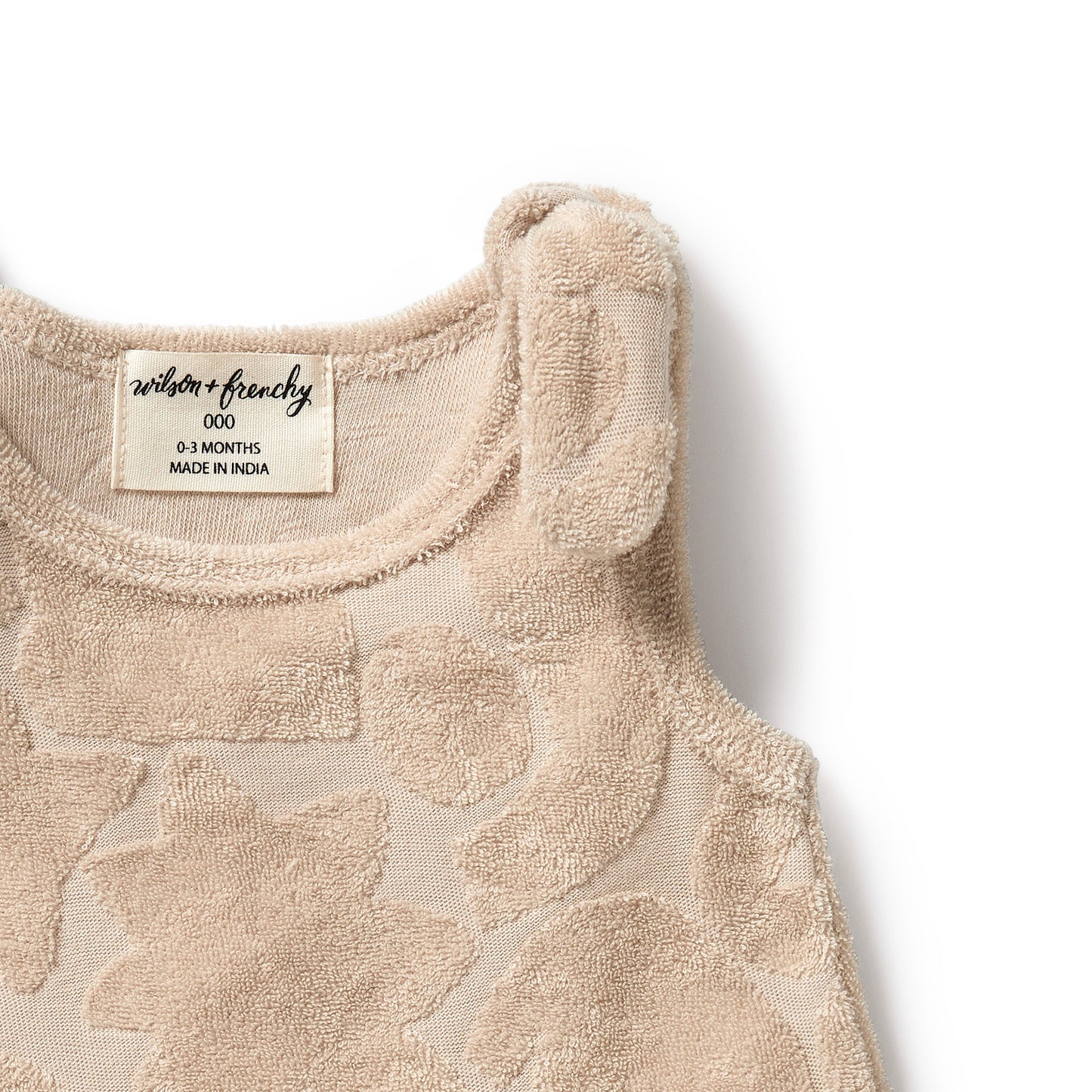 Wilson & Frenchy - Pattern Play Organic Terry Singlet - SIZE 4