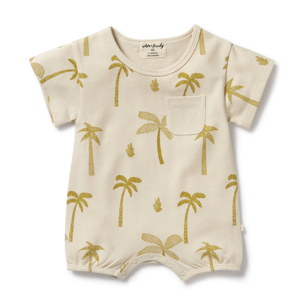 Wilson & Frenchy - Palm Days Organic Growsuit