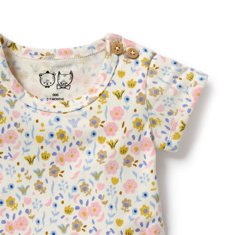 Wilson & Frenchy - Ava Floral Organic Bodysuit