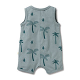 Wilson & Frenchy - Palm Days Organic Henley Growsuit