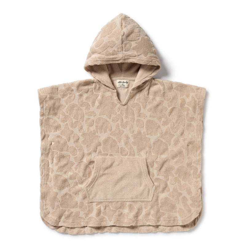 Wilson & Frenchy - Pattern Play Organic Terry Hooded Poncho