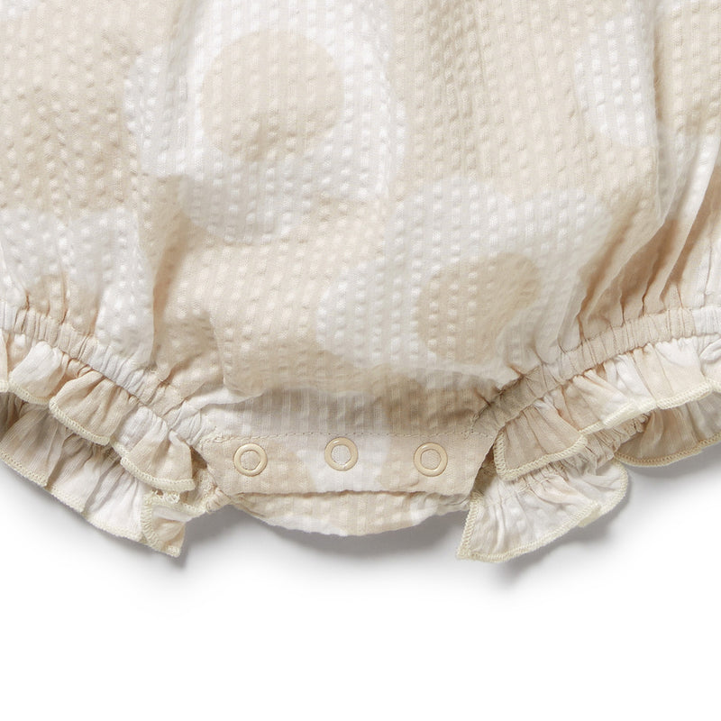 Wilson & Frenchy - Daisy Bloom Organic Tie Playsuit