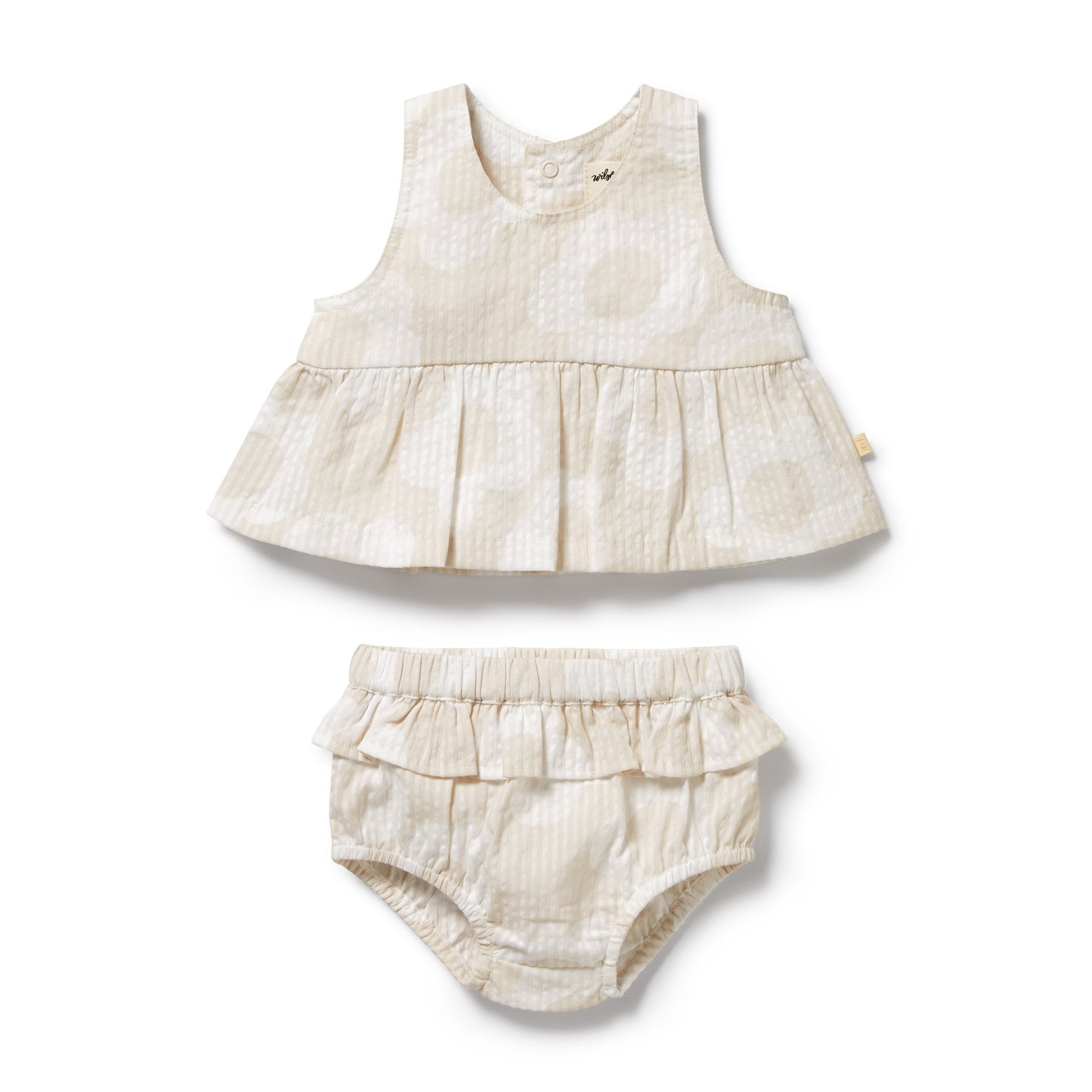 Wilson & Frenchy - Daisy Bloom Organic Ruffle Set