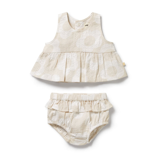 Wilson & Frenchy - Daisy Bloom Organic Ruffle Set