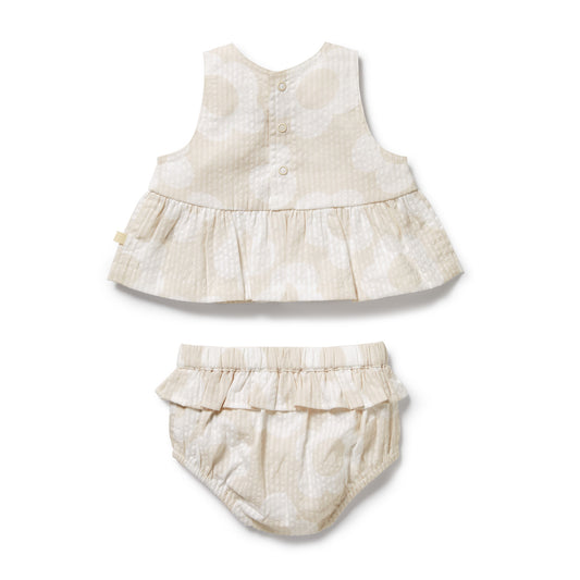 Wilson & Frenchy - Daisy Bloom Organic Ruffle Set