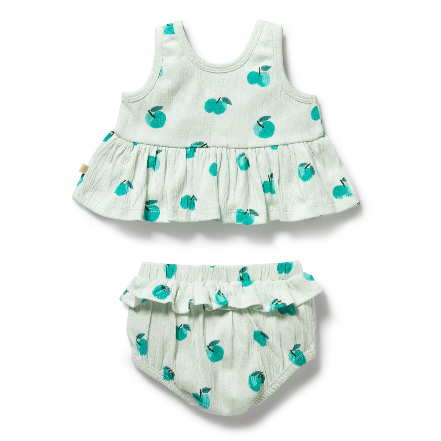 Wilson & Frenchy - Apple Papple Organic Ruffle Set