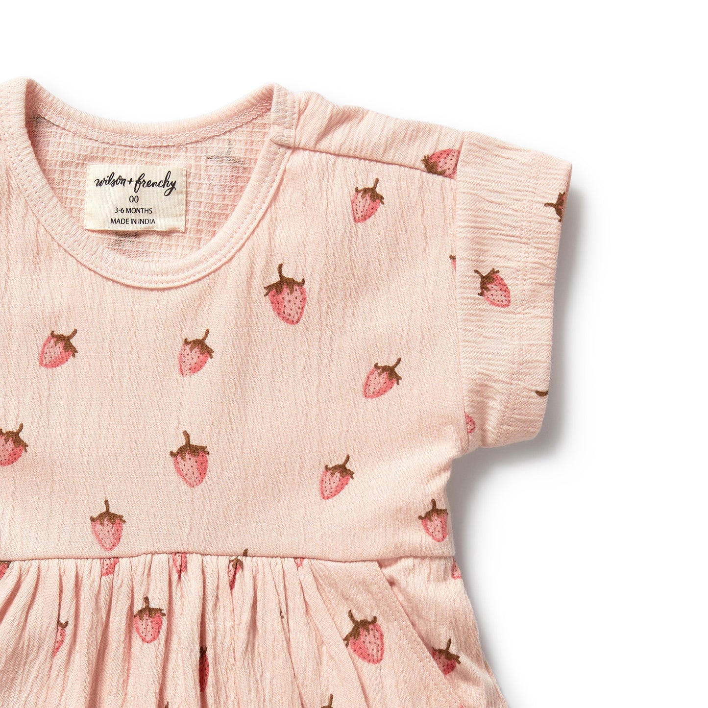Wilson & Frenchy - Strawberry Kisses Organic Dress