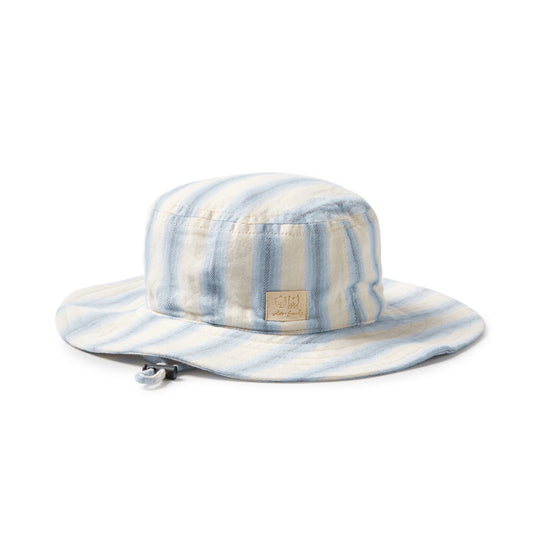Wilson & Frenchy - Deep Blue Stripe Organic Sun Hat